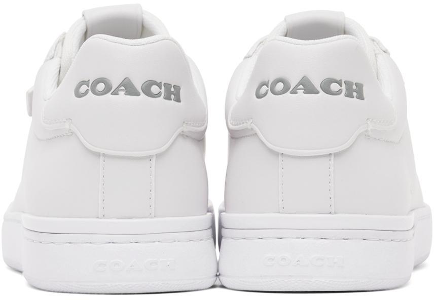 商品Coach|White Lowline Low-Top Sneakers,价格¥816,第4张图片详细描述