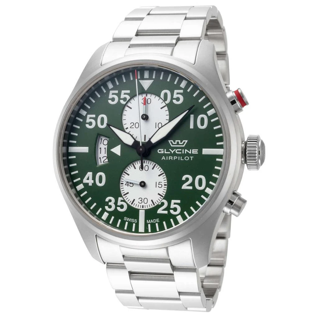 商品Glycine|Glycine Airpilot Chrono 44 手表,价格¥1504,第1张图片