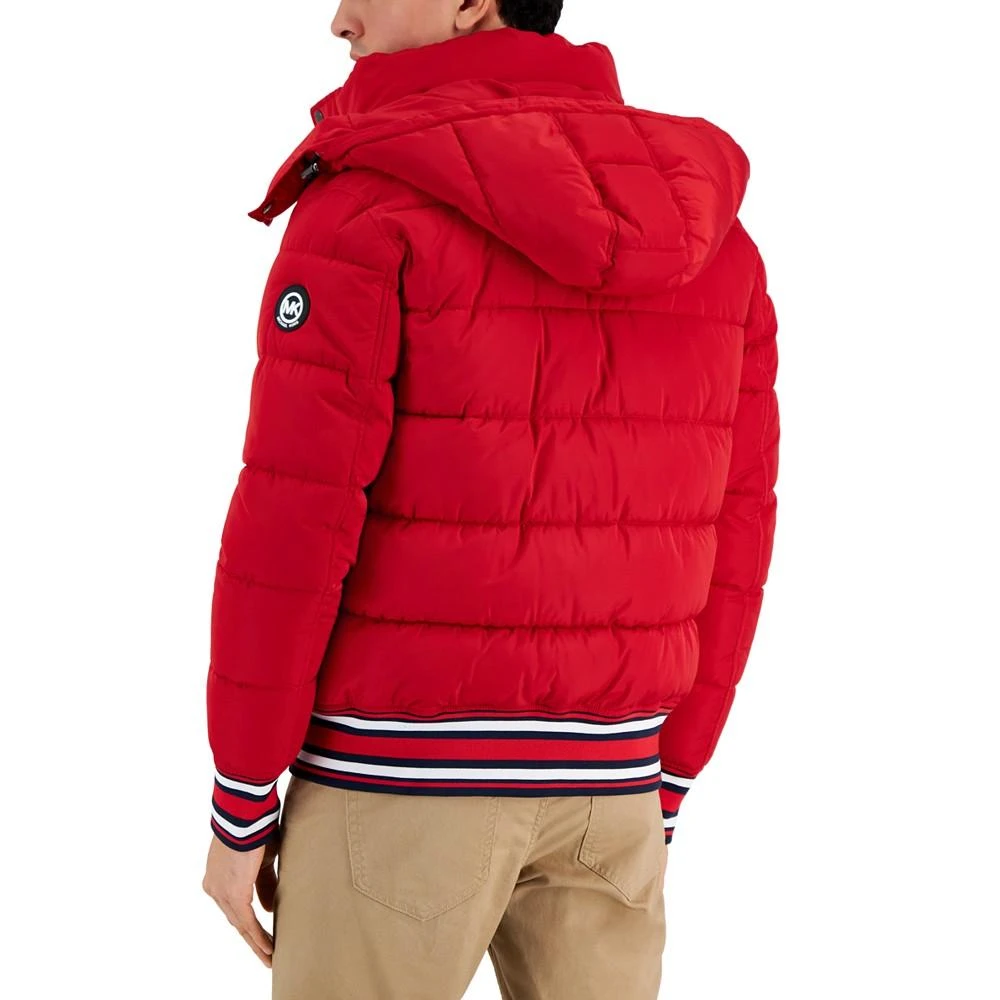 商品Michael Kors|Men's Racing Stripe Puffer Jacket,价格¥1120,第2张图片详细描述