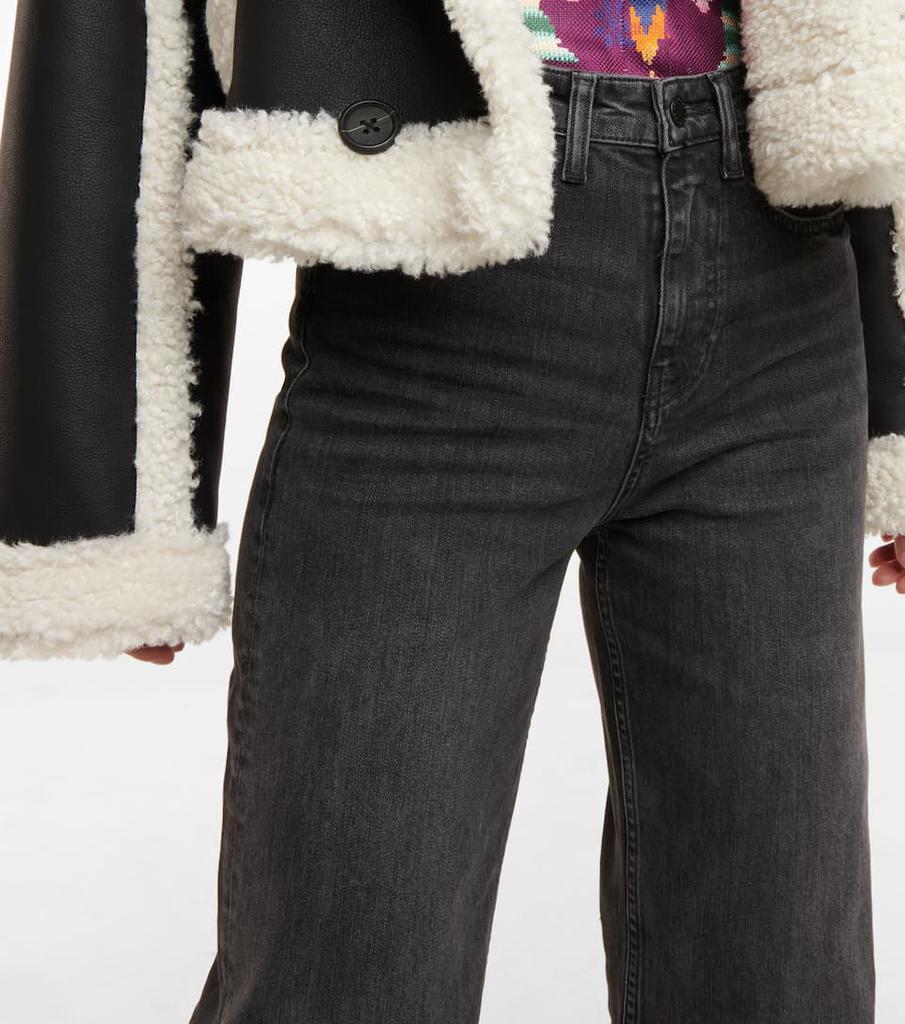 商品AG Jeans|New Alexxis高腰喇叭牛仔裤,价格¥1178,第6张图片详细描述