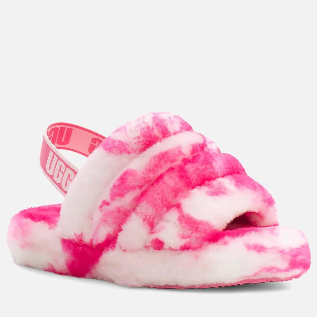 商品UGG|UGG KIDS' FLUFF YEAH SLIDE SLIPPERS - PINK,价格¥346,第3张图片详细描述