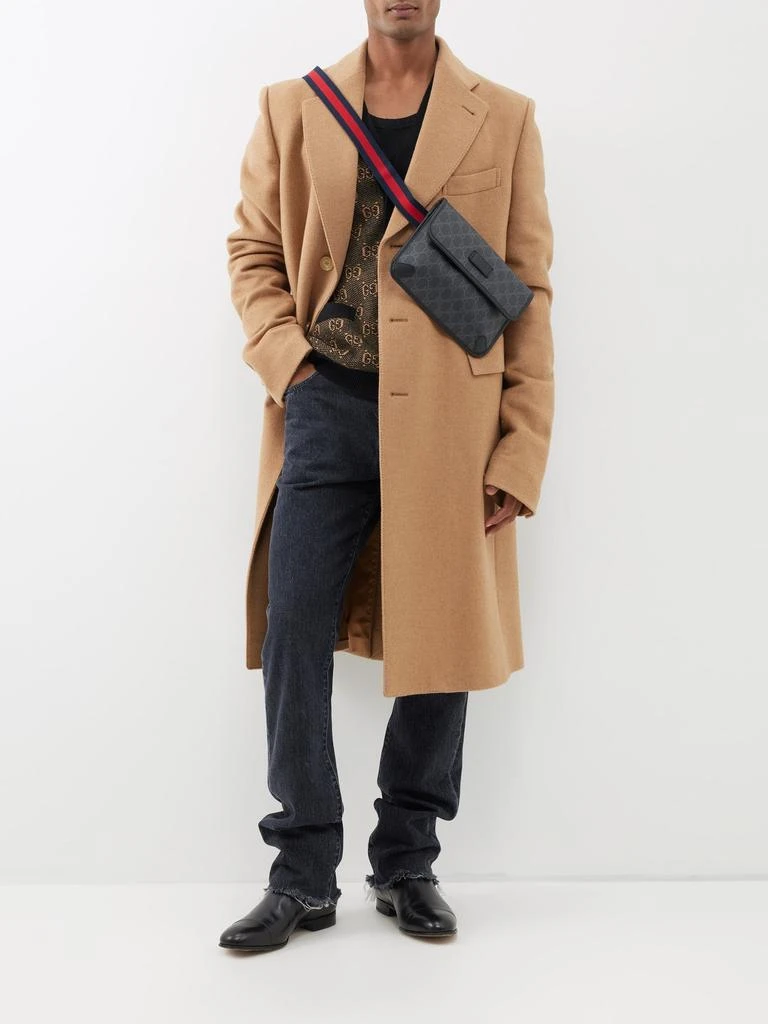 GG-logo coated-canvas belt bag 商品