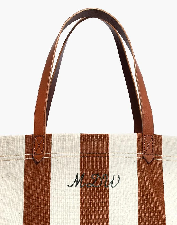 商品Madewell|条纹帆布托特包,价格¥315,第3张图片详细描述