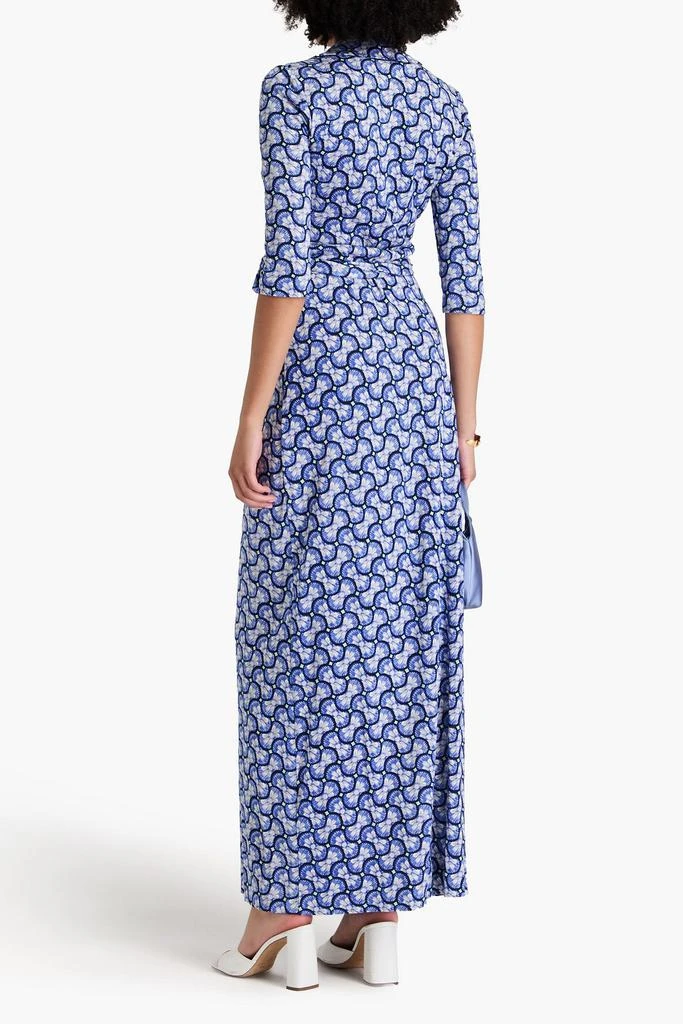 商品Diane von Furstenberg|Abigail printed silk-jersey maxi wrap dress,价格¥3101,第3张图片详细描述