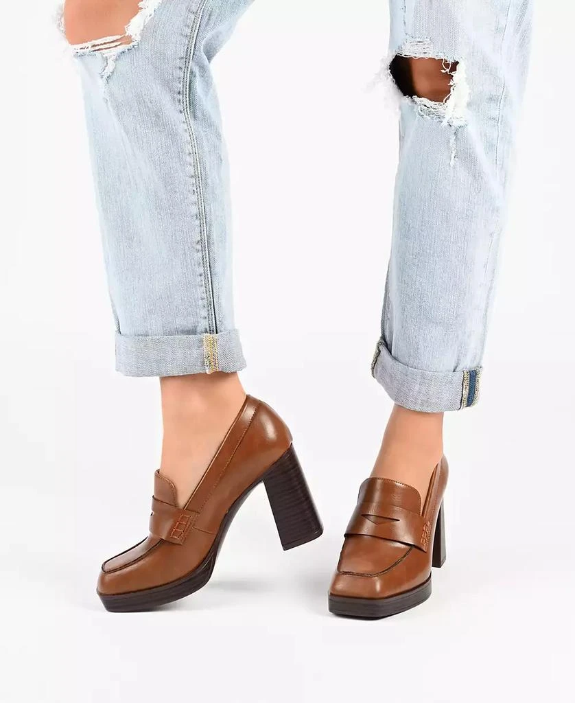 Women's Ezzey Block Heel Loafers 商品