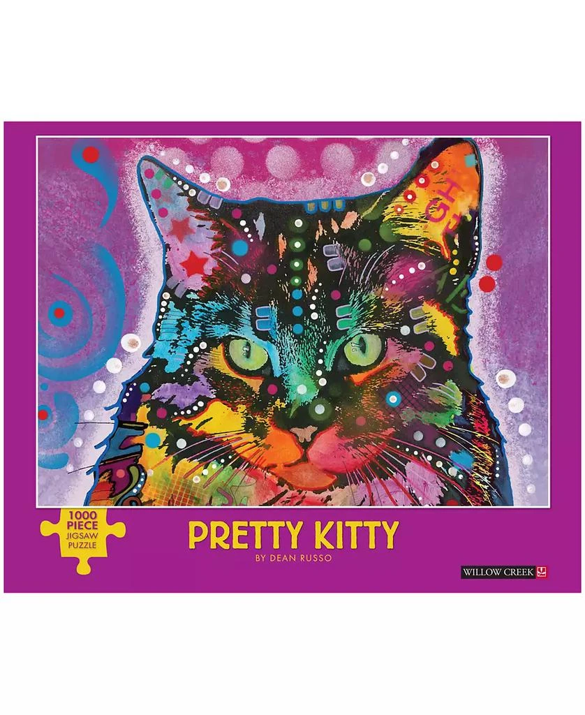 商品Willow Creek Press|Dean Russo - Pretty Kitty Puzzle Set, 1000 Piece,价格¥150,第3张图片详细描述