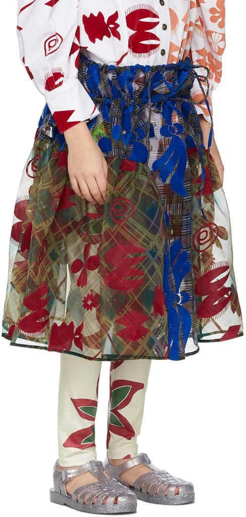 商品CHOPOVA LOWENA|Kids Multicolor Gathered Skirt,价格¥847,第3张图片详细描述