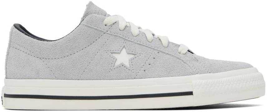 商品Converse|Gray One Star Pro Low Top Sneakers,价格¥167,第1张图片