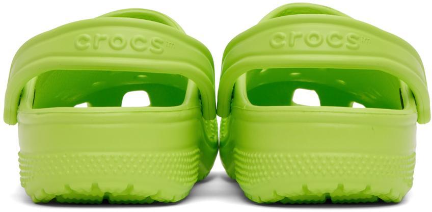 商品Crocs|Green Classic Clogs,价格¥420,第4张图片详细描述