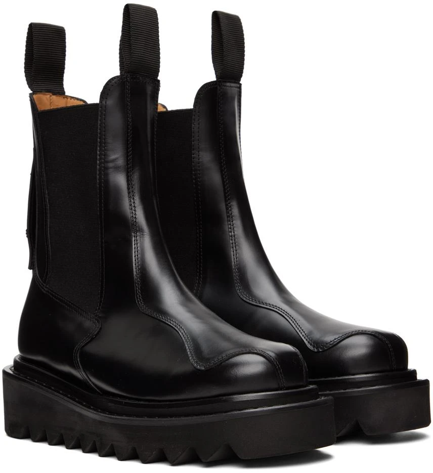 商品Toga Pulla|Black Leather Boots,价格¥1823,第4张图片详细描述