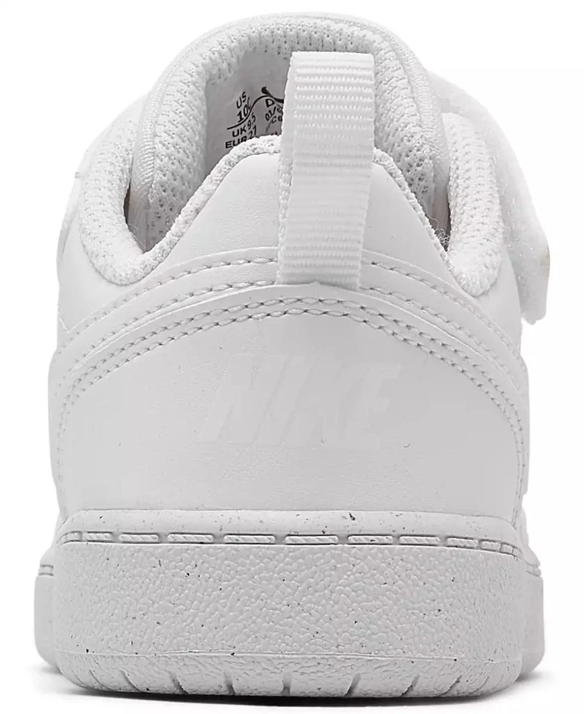 商品NIKE|Toddler Court Borough Low Recraft Adjustable Strap Casual Sneakers from Finish Line,价格¥309,第4张图片详细描述