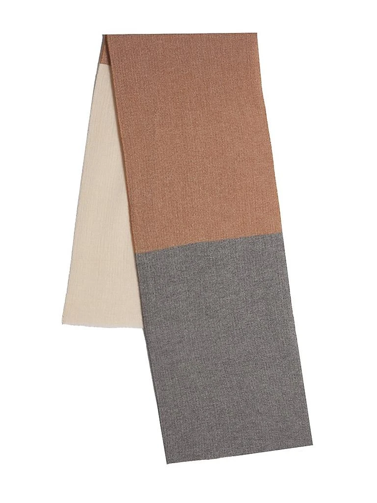 商品Rag & Bone|Millie Colorblocked Wool Scarf,价格¥1776,第3张图片详细描述