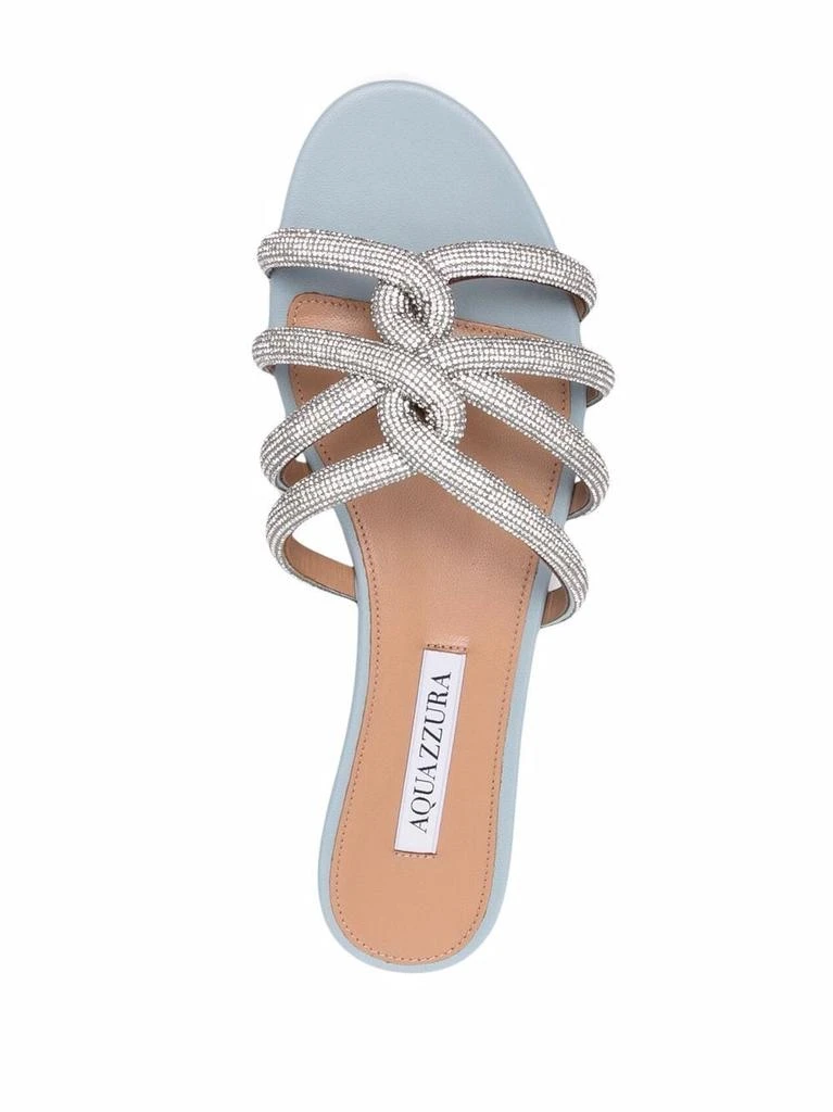 商品Aquazzura|AQUAZZURA WOMEN MOONDUST FLAT,价格¥2032,第3张图片详细描述