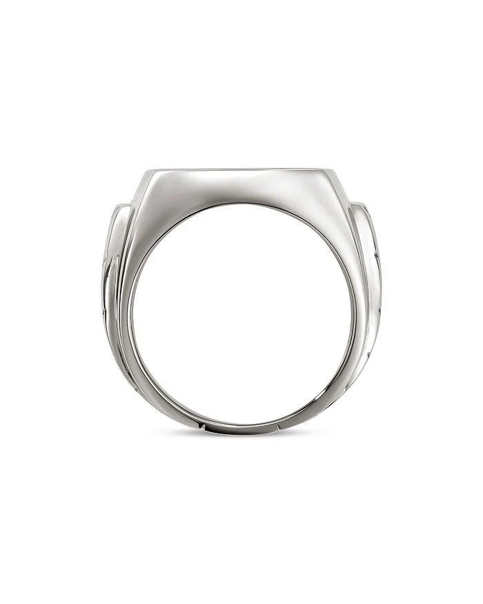 商品John Hardy|Sterling Silver Onyx Signet Ring,价格¥6807,第2张图片详细描述