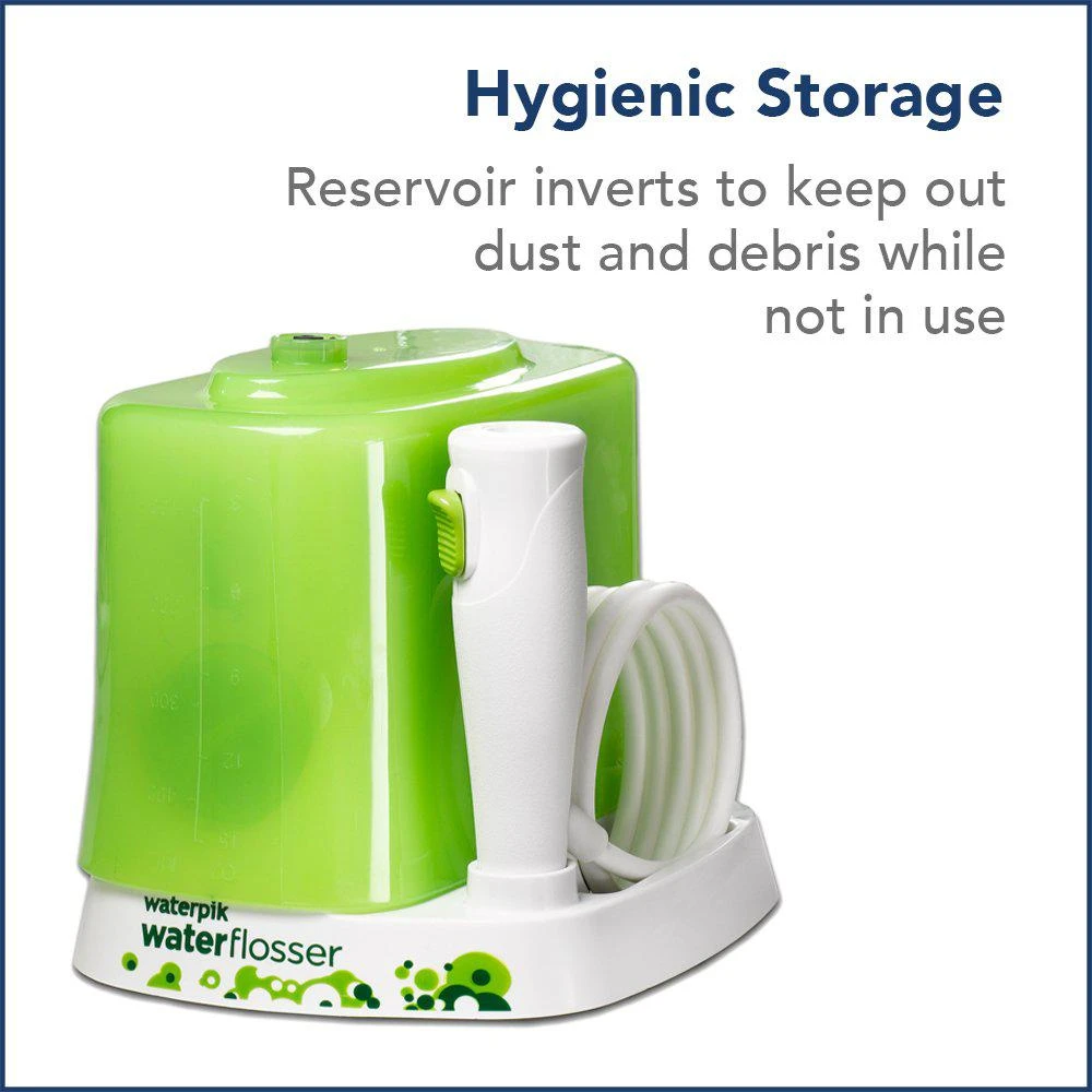 Waterpik Water Flosser for Kids, Countertop Water Flosser for Children and Braces, WP-260, Green 商品