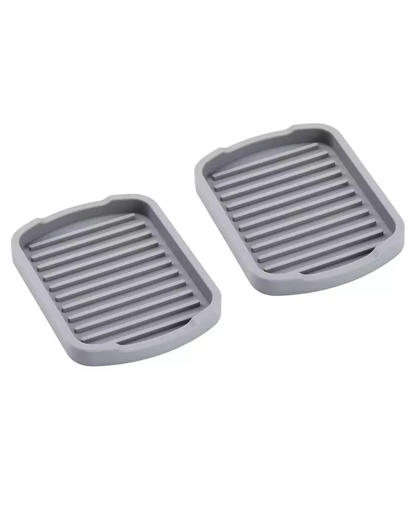 商品Cheer Collection|Silicone Soap Tray, Small, 2 Pack,价格¥386,第1张图片