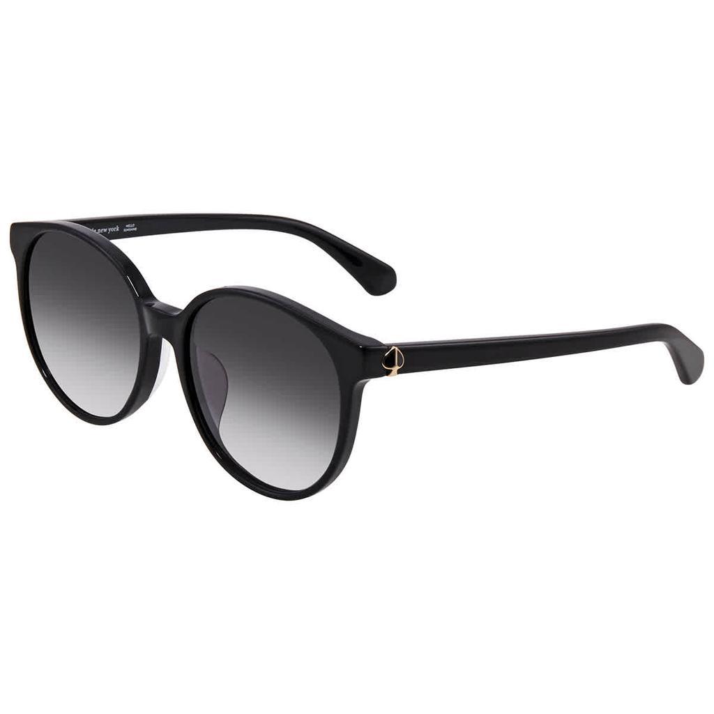 商品Kate Spade|Grey Gradient Round Ladies Sunglasses ELIZA/F/S 0807/9O 55,价格¥440,第1张图片