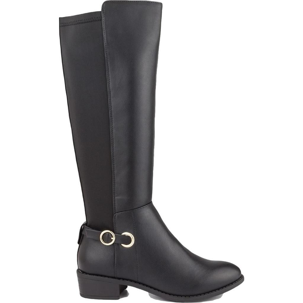 商品Karen Scott|Karen Scott Womens Valeree Faux Leather Round Toe Knee-High Boots,价格¥83,第5张图片详细描述