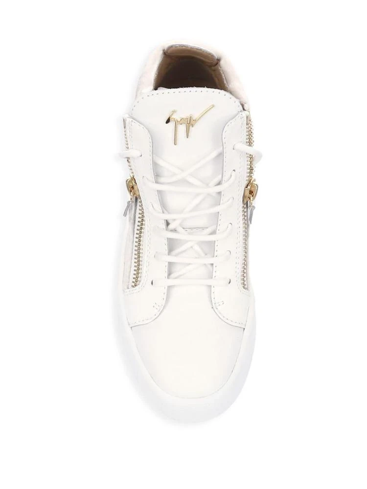 商品Giuseppe Zanotti|May London Leather Sneakers,价格¥2055,第4张图片详细描述