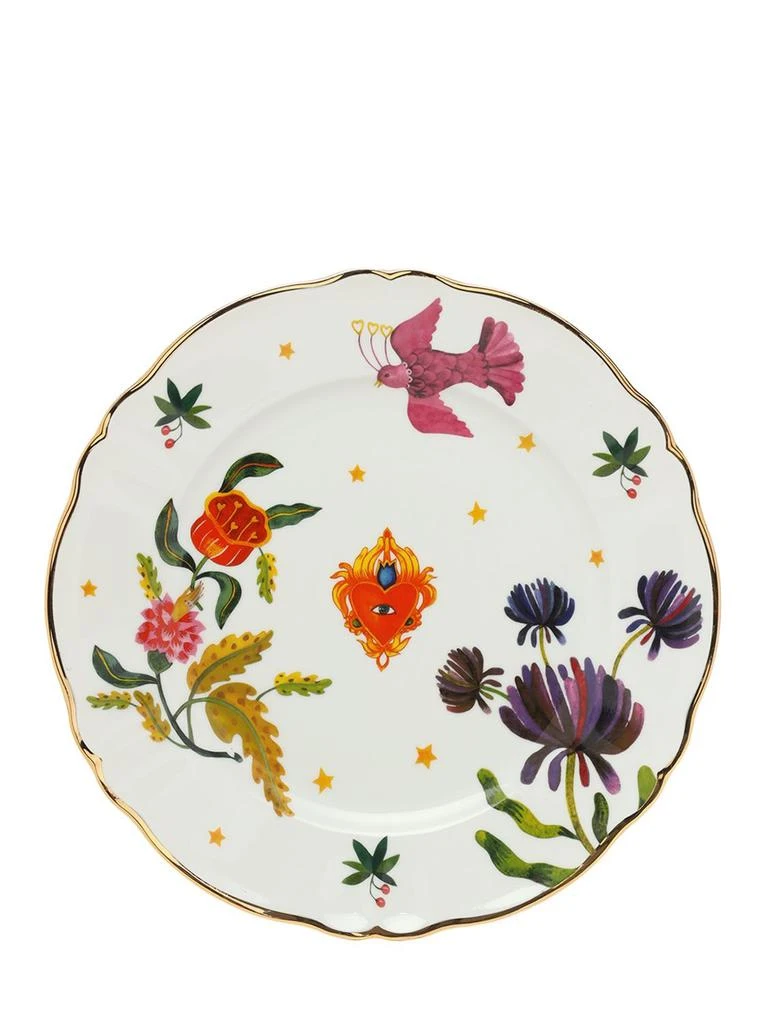 商品BITOSSI HOME|Floral Decal Round Platter,价格¥659,第1张图片