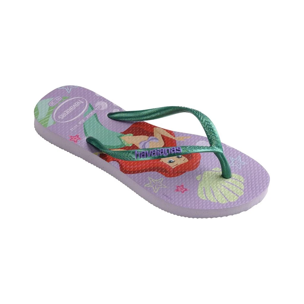 商品Havaianas|Slim Princess Disney Flip Flops (Toddler/Little Kid/Big Kid),价格¥150,第2张图片详细描述