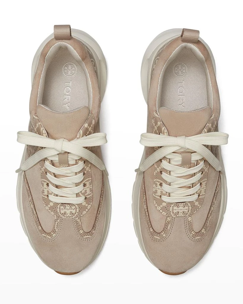 商品Tory Burch|T Monogram Good Luck Trainer Sneakers,价格¥1002,第4张图片详细描述