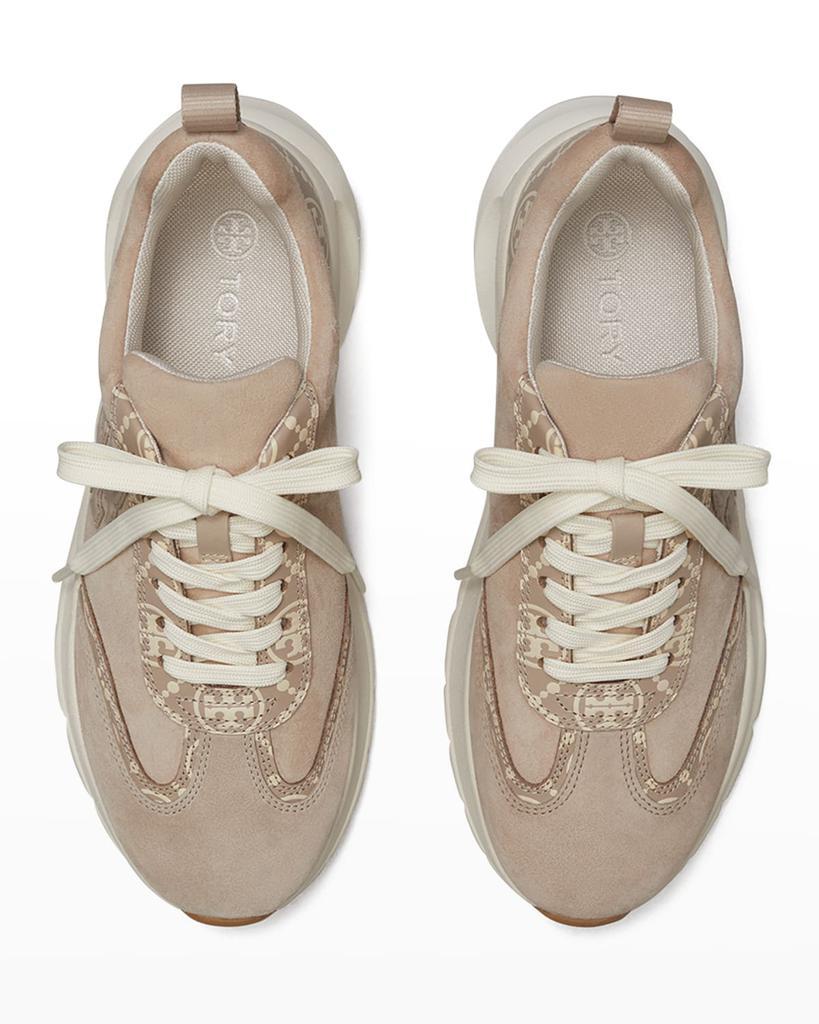 商品Tory Burch|T Monogram Good Luck Trainer Sneakers,价格¥2420,第6张图片详细描述