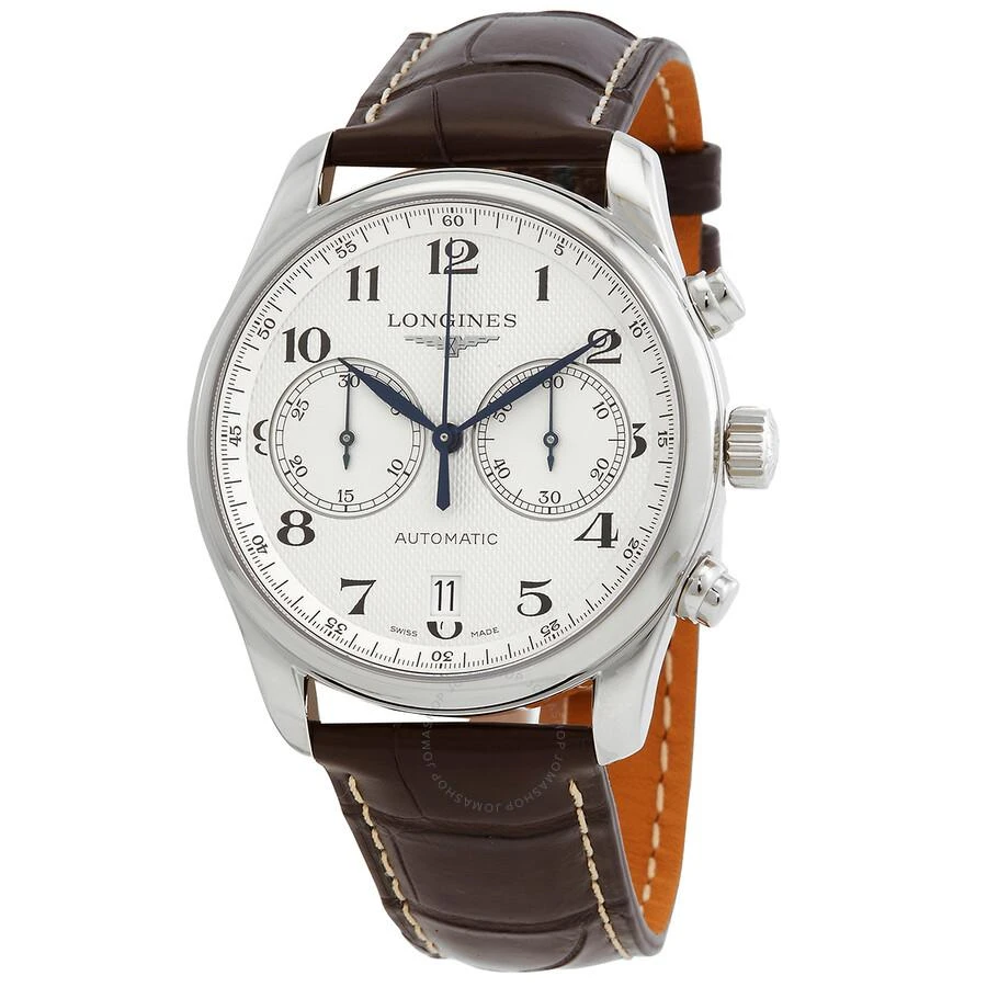 商品Longines|Master Chronograph Automatic Silver Dial Unisex Watch L2.629.4.78.3,价格¥15280,第1张图片