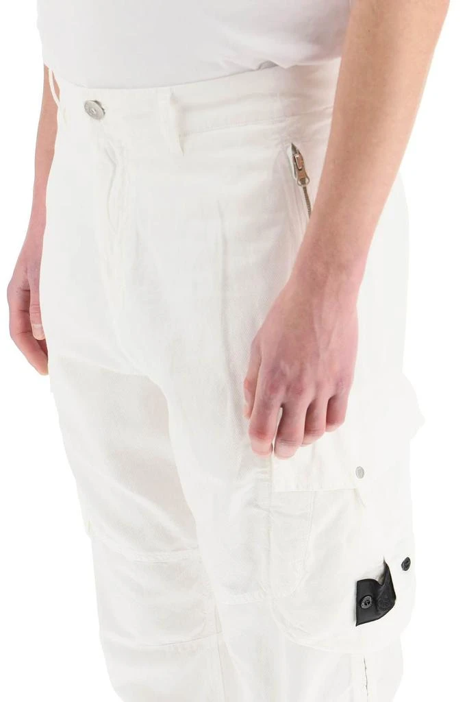 商品Stone Island|STRETCH LYOCELL COTTON CAVALRY TROUSERS,价格¥2675,第5张图片详细描述