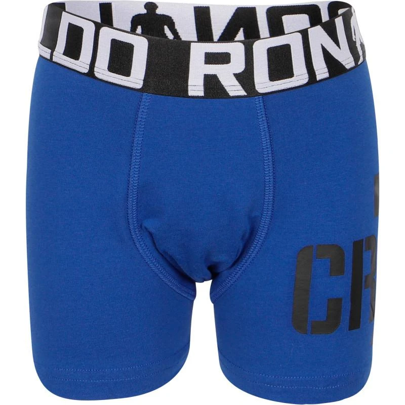 商品CR7 Cristiano Ronaldo|Logo boxer shorts in blue,价格¥259,第2张图片详细描述