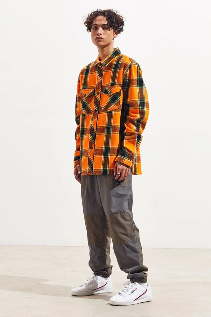 Stussy Ace Plaid Flannel Button-Down 衬衫 商品