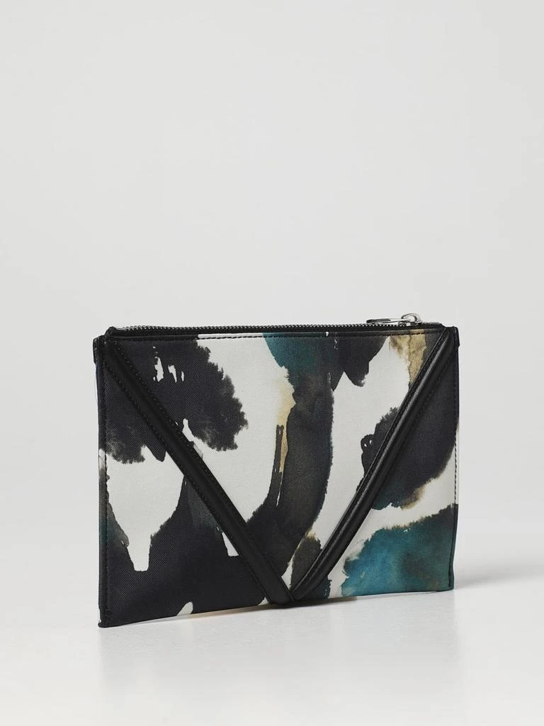 商品Alexander McQueen|Alexander McQueen pouch in nylon and leather,价格¥2645,第2张图片详细描述