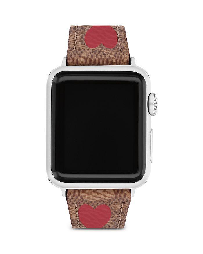 商品Coach|Apple Watch® Canvas Strap,价格¥525,第4张图片详细描述