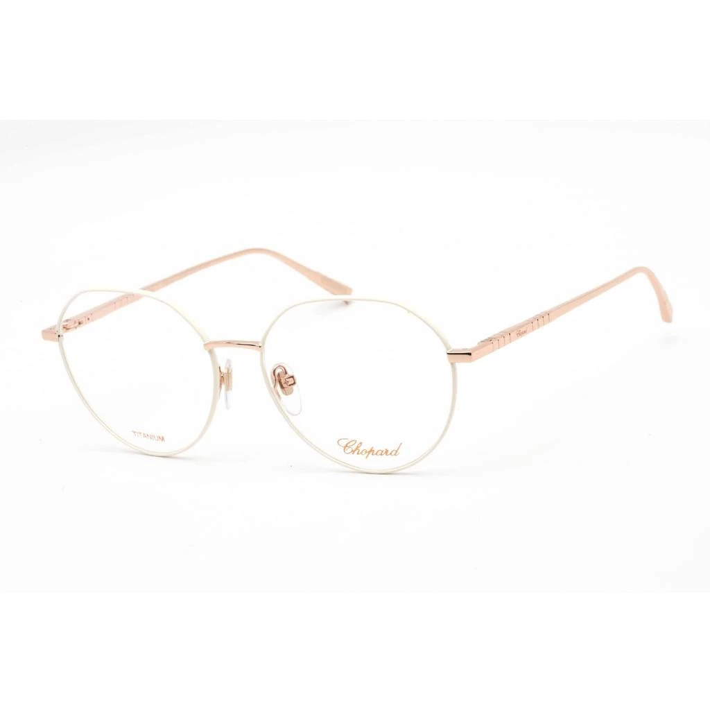 商品Chopard|Chopard Women's Eyeglasses - Shiny Copper Gold Metal Round Shape Frame | VCHF71M 08MZ,价格¥1429,第1张图片