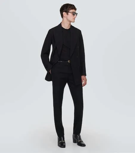 商品Yves Saint Laurent|Logo刺绣T恤,价格¥5254,第2张图片详细描述