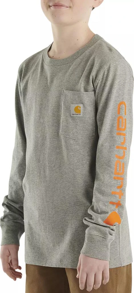 商品Carhartt|Carhartt Boys' Long Sleeve Pocket Shirt,价格¥164,第2张图片详细描述