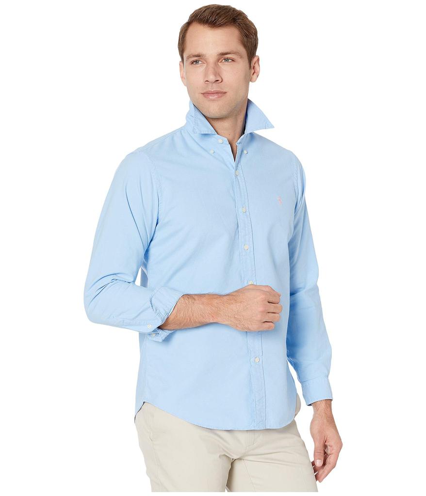 Classic Fit Long Sleeve Oxford Shirt商品第5张图片规格展示
