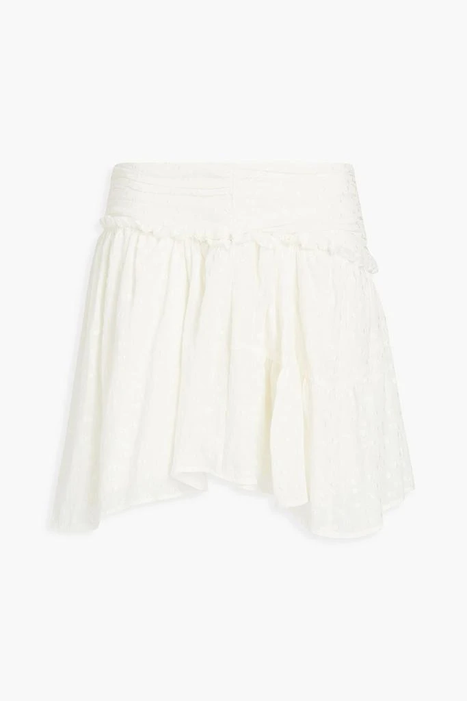 商品IRO|Nixie gathered fil coupé silk-blend mini skirt,价格¥1073,第1张图片