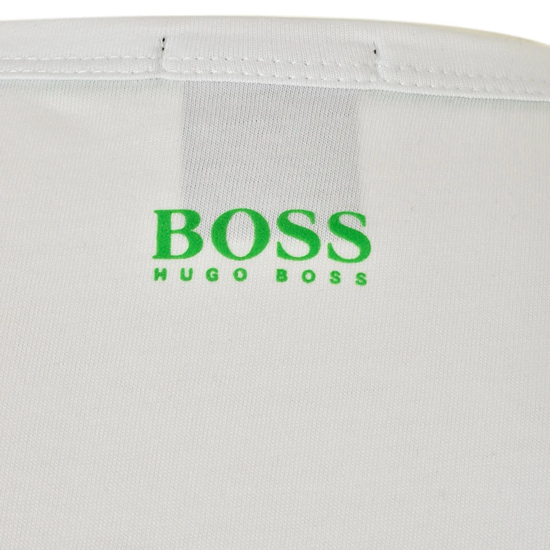 Hugo Boss 雨果博斯 男士米白色棉质短袖T恤 TEE1-50383429-100 商品