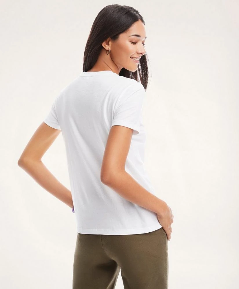 商品Brooks Brothers|Cotton Graphic T-Shirt,价格¥163,第3张图片详细描述
