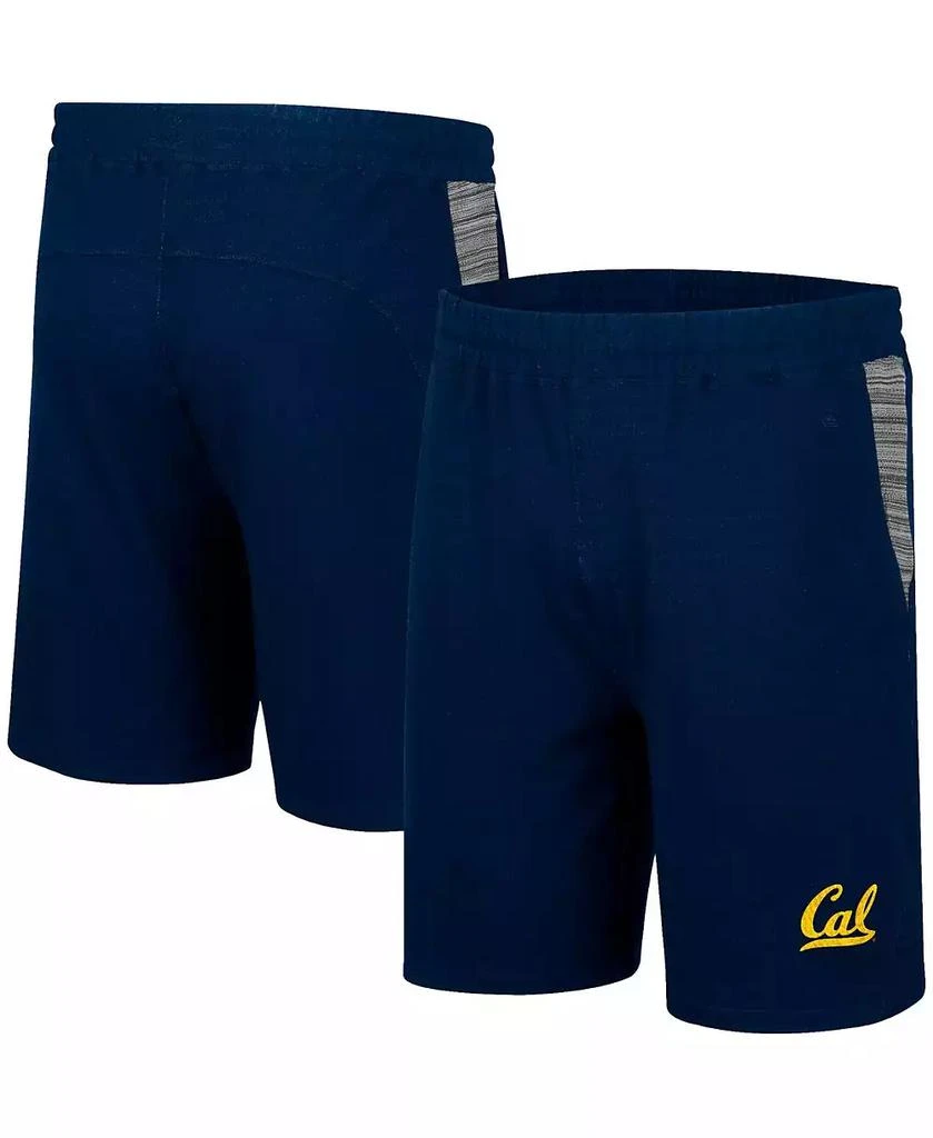 商品Colosseum|Men's Navy Cal Bears Wild Party Tri-Blend Shorts,价格¥225,第1张图片