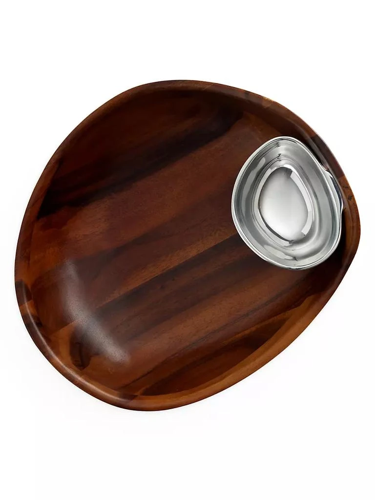 商品Nambé|Portables Chip And Dip Bowl,价格¥1125,第4张图片详细描述