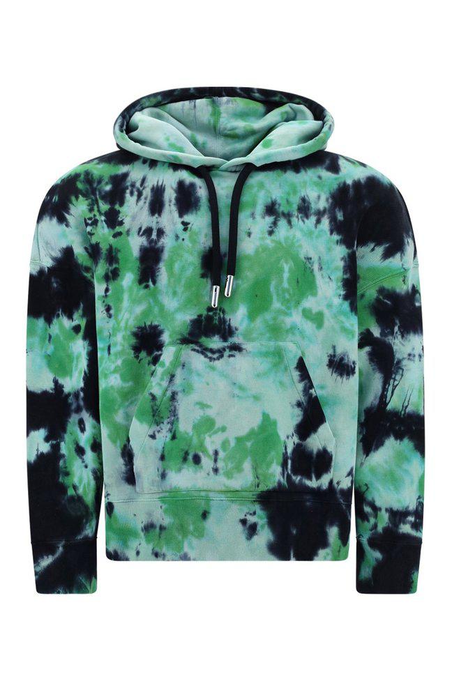 AMI Tie Dye Drawstring Hoodie商品第1张图片规格展示