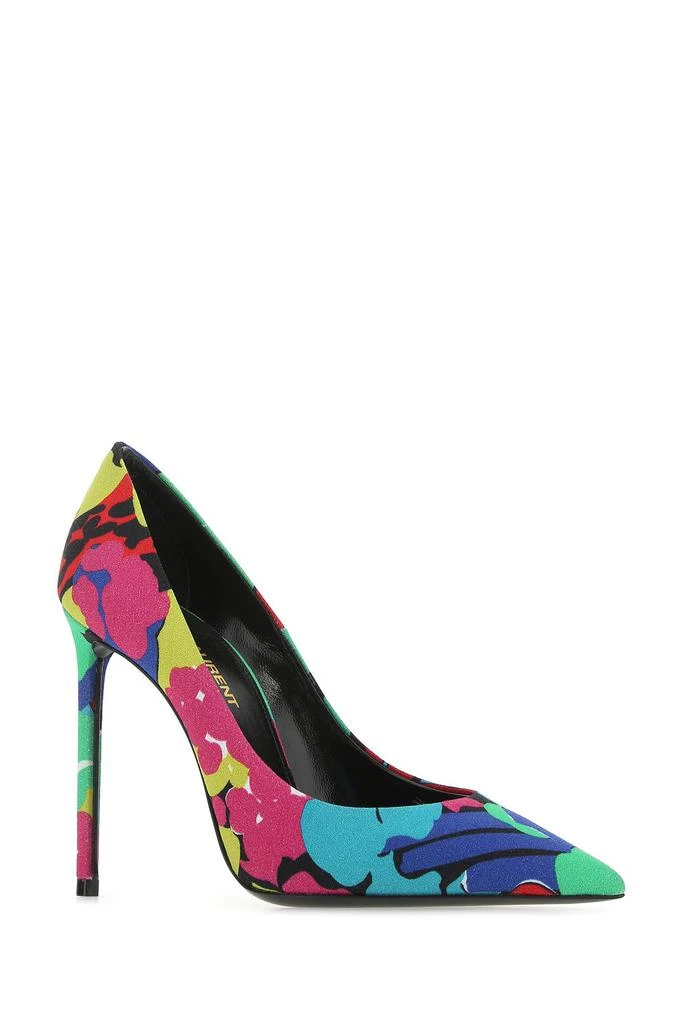 商品Yves Saint Laurent|Printed canvas Zoe 105 pumps  Nd Saint Laurent Donna,价格¥5201,第2张图片详细描述