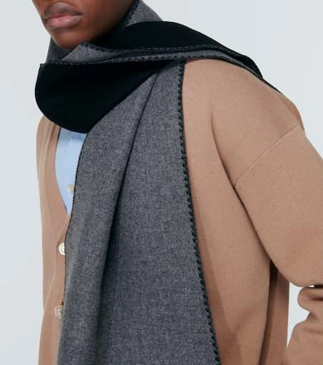 商品Gucci|Interlocking G羊毛羊绒围巾,价格¥4626,第3张图片详细描述