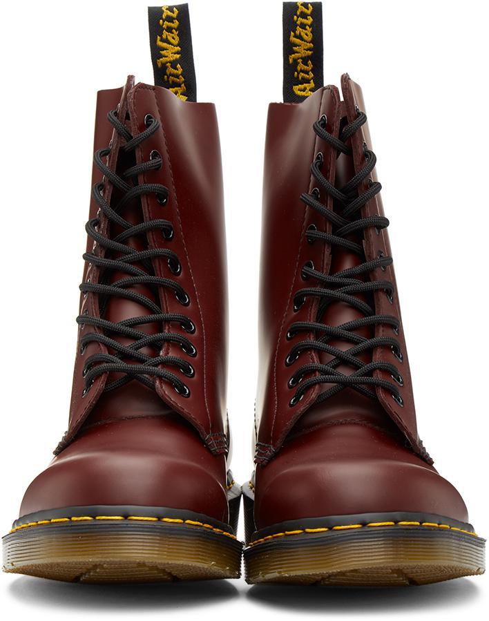 商品Dr. Martens|Red 1490 Boots,价格¥1241,第4张图片详细描述