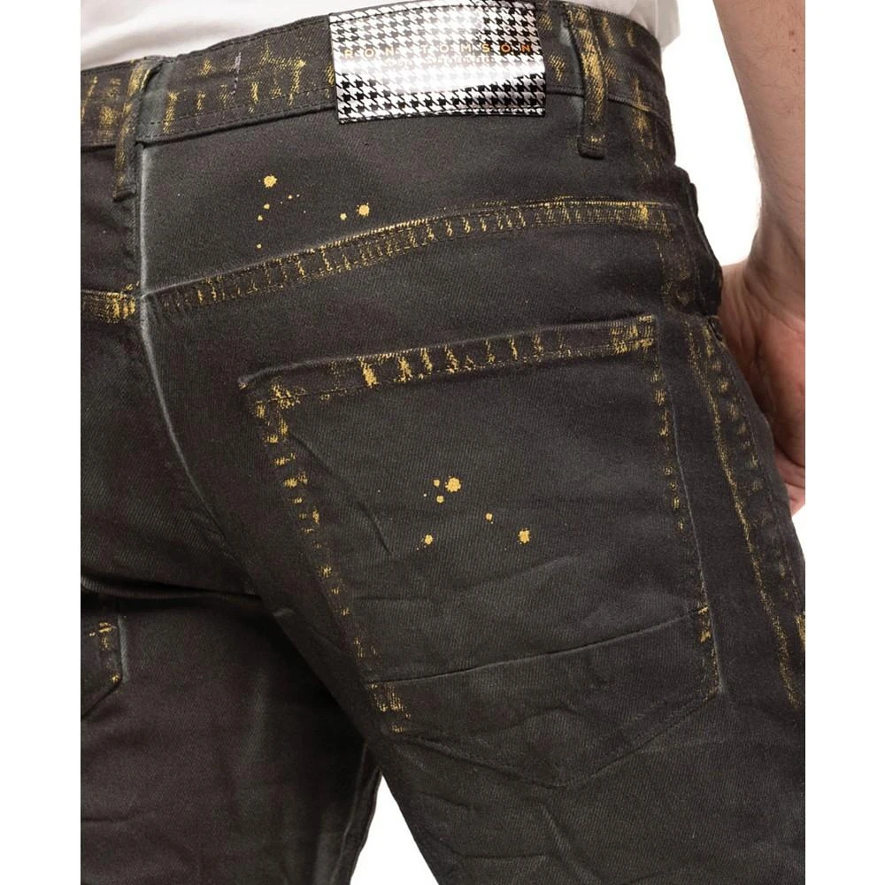 商品RON TOMSON|Men's Modern Waxed Denim Jeans,价格¥1261,第5张图片详细描述