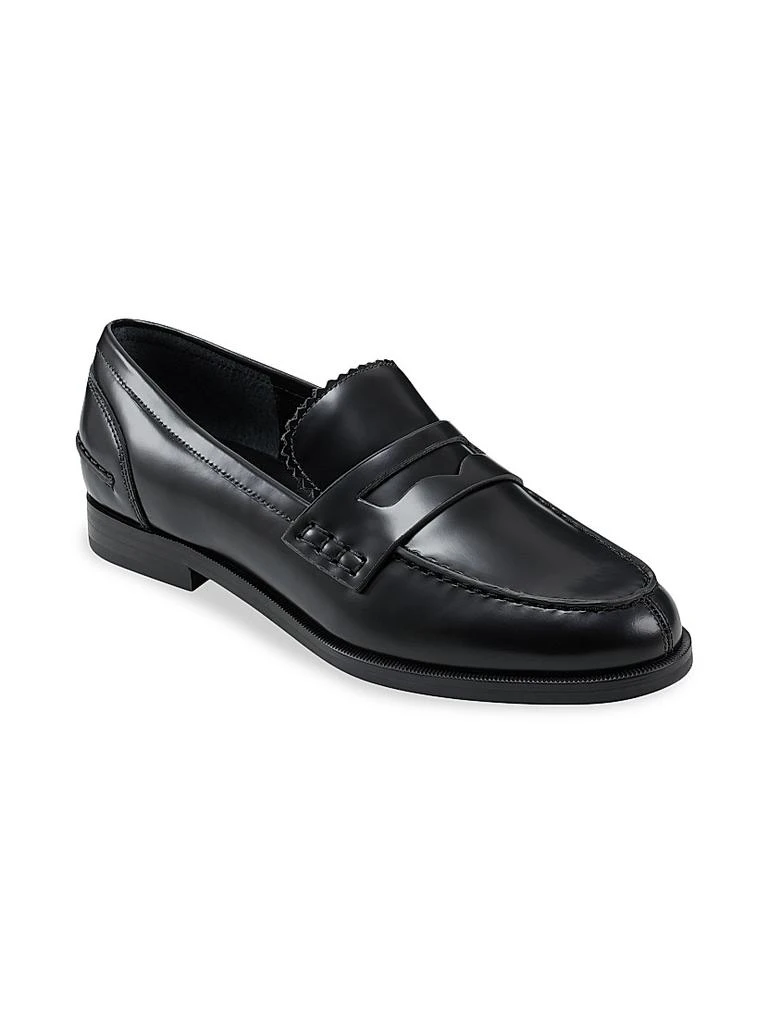 商品Marc Fisher|Milton Leather Penny Loafers,价格¥420,第2张图片详细描述