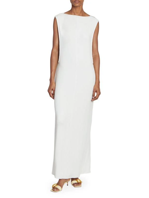 商品Jacquemus|La Robe Capa Rib-Knit Maxi Dress,价格¥1775,第1张图片