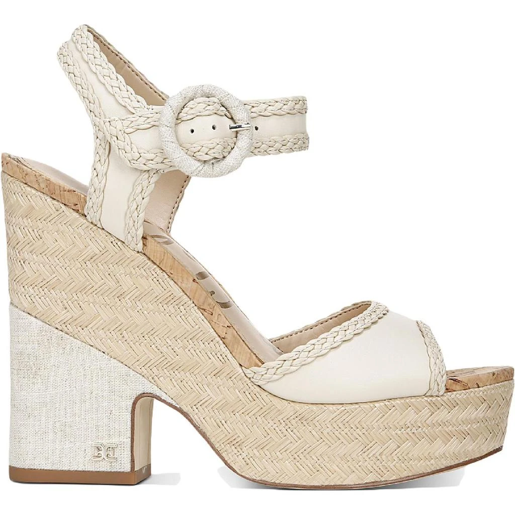 商品Sam Edelman|Sam Edelman Womens Lillie Leather Braided Espadrilles,价格¥167,第2张图片详细描述